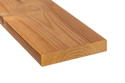 Thermowood Borovi Fenyő Teraszburkolat 26x115mm A Minőség D4 Profil