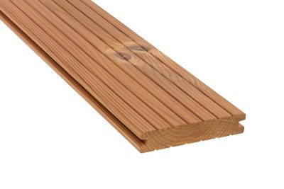 Thermowood Borovi Fenyő Teraszburkolat 26x140mm A Minőség D30sg Profil