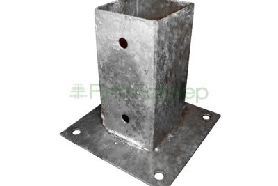 Horganyzott Oszlopkehely Lecsavarozható 100 mm-es Oszlophoz