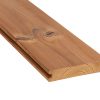 Thermowood Borovi Fenyő Teraszburkolat 26x140mm A Minőség D4sg Profil