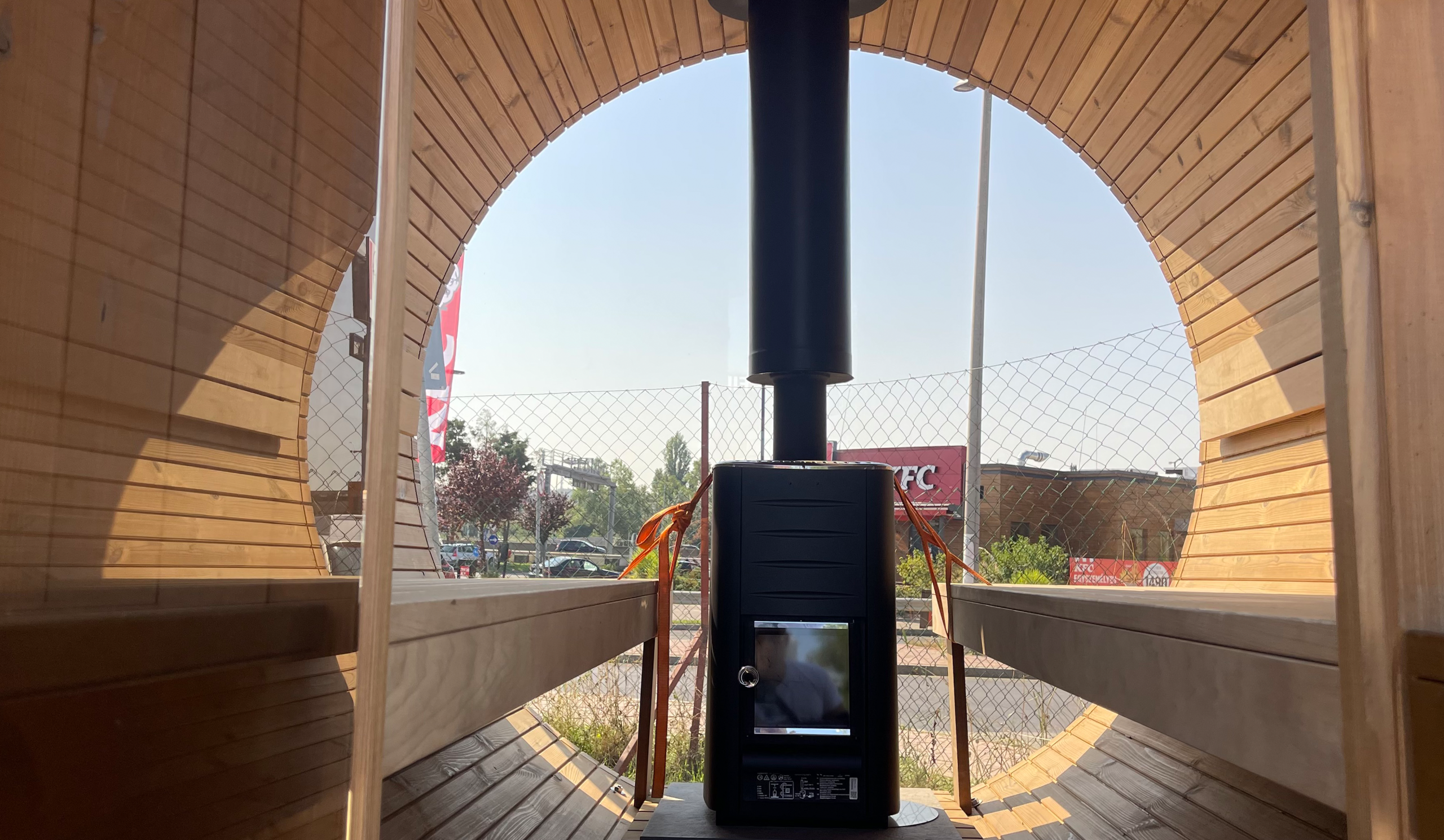 Új Prémium Hordó Szauna