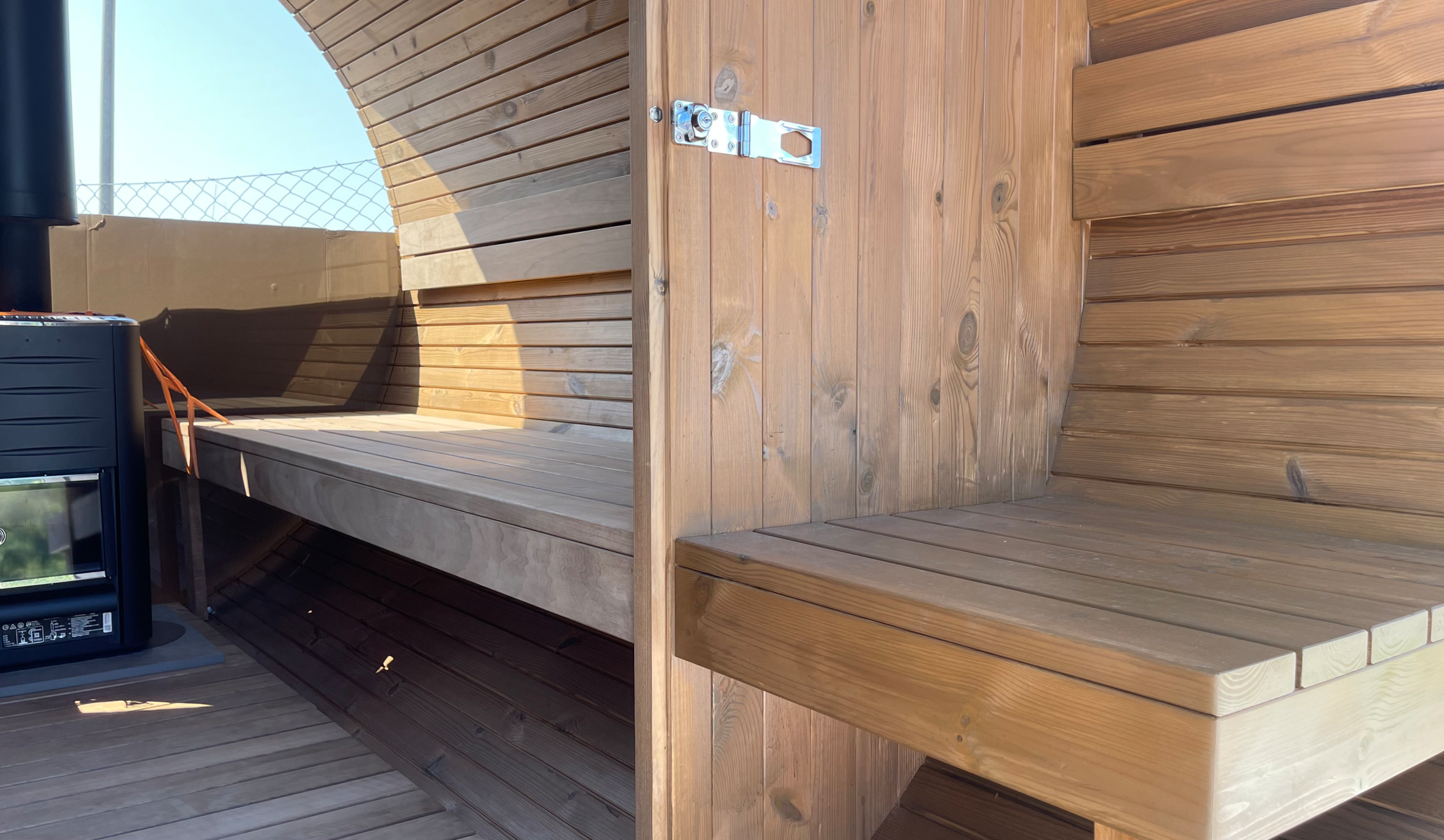 Új Prémium Hordó Szauna