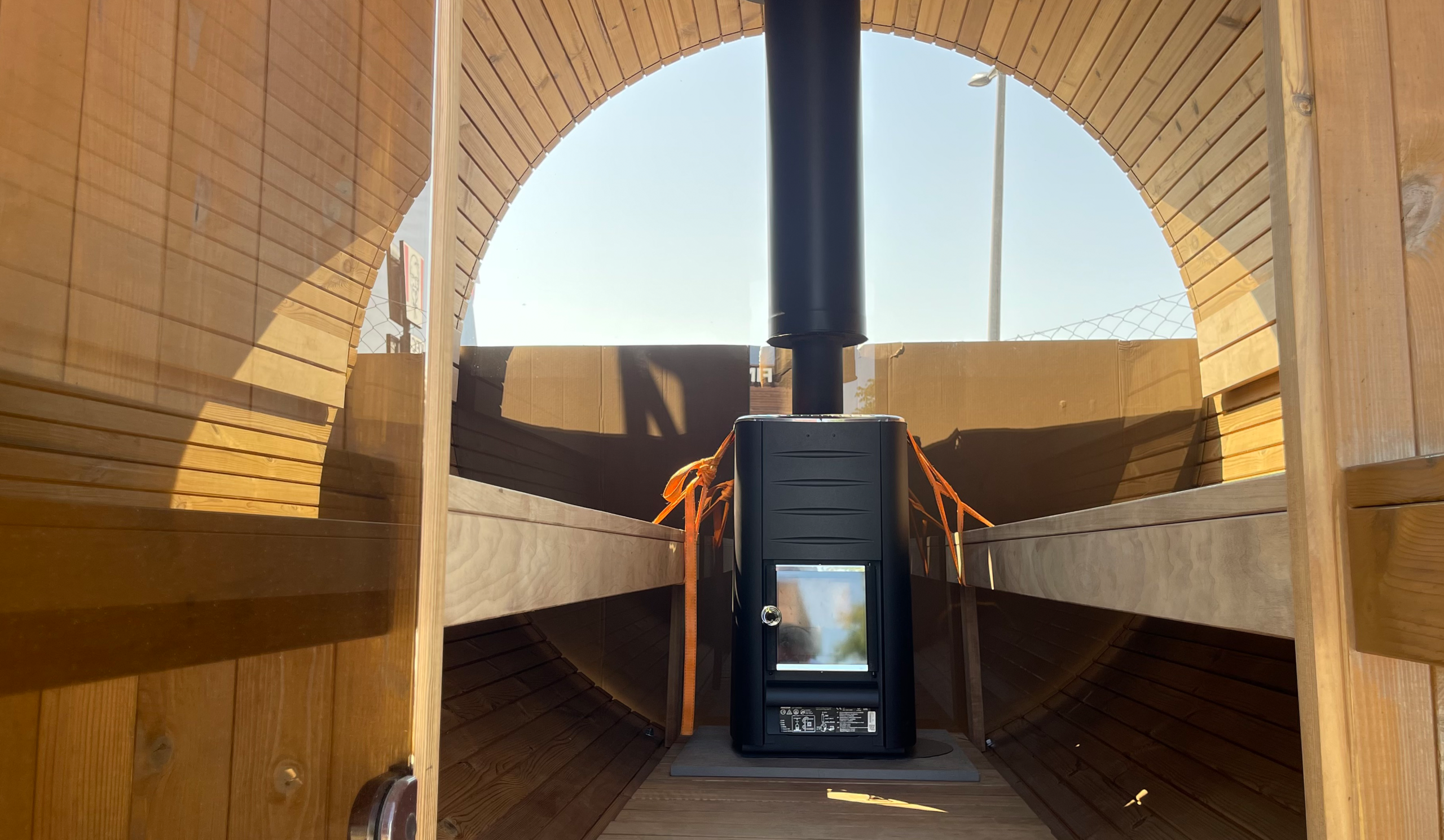 Új Prémium Hordó Szauna