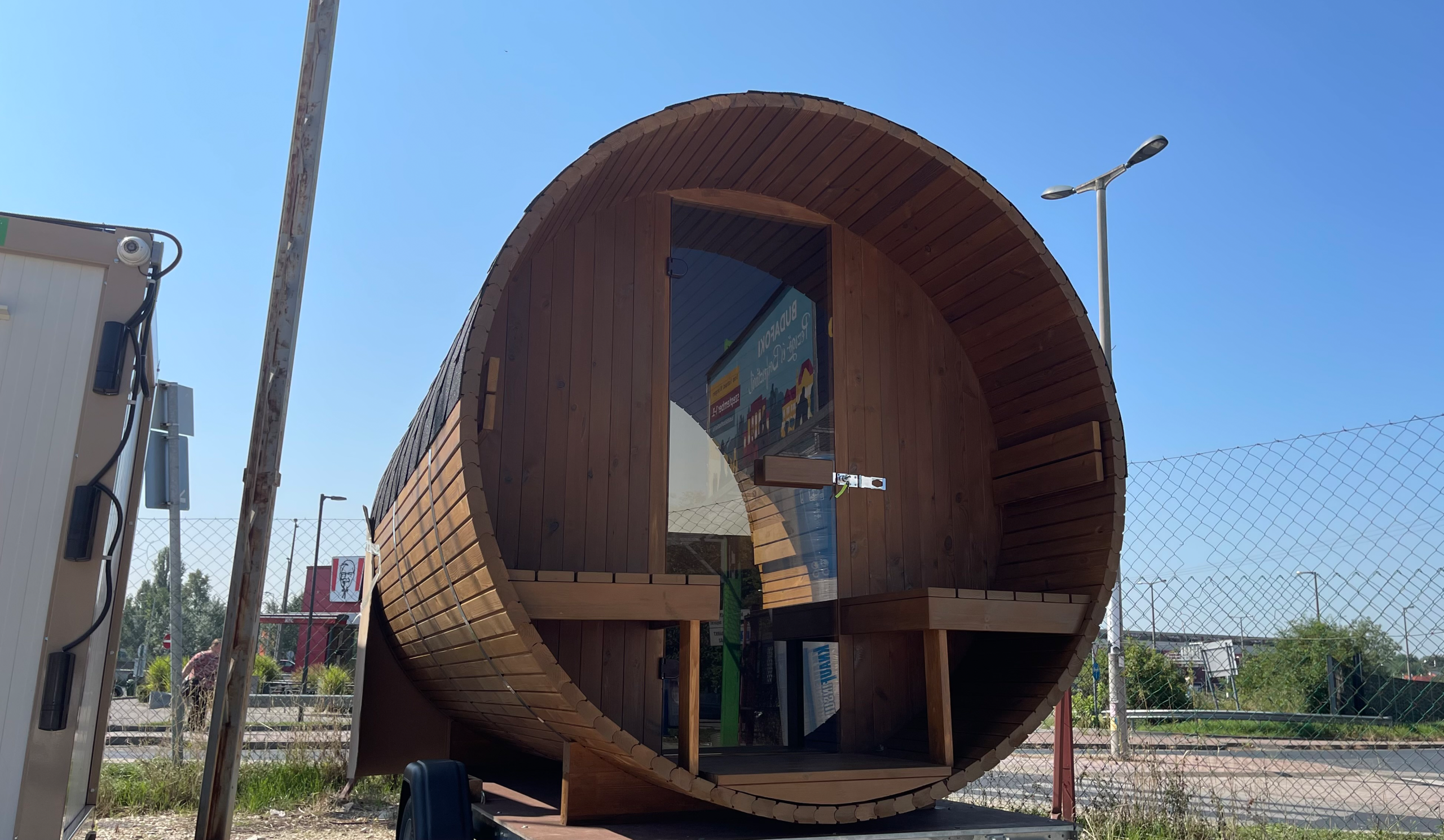 Új Prémium Hordó Szauna