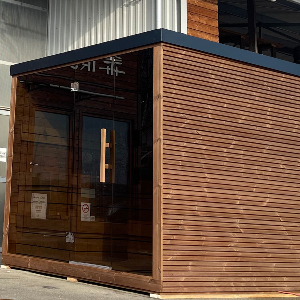 Kültéri Finn Szauna Kabin Raktárról