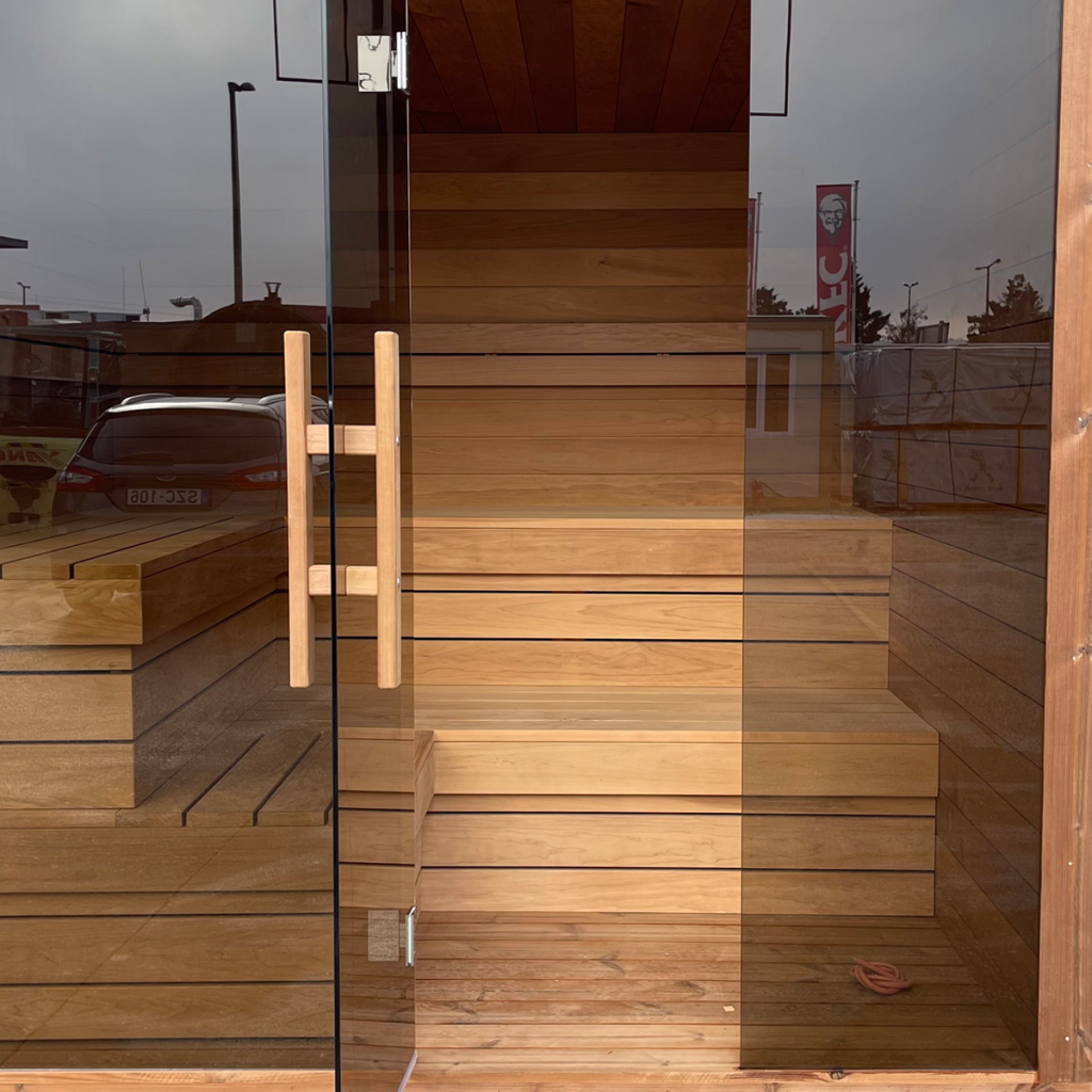 Kültéri Finn Szauna Kabin Raktárról