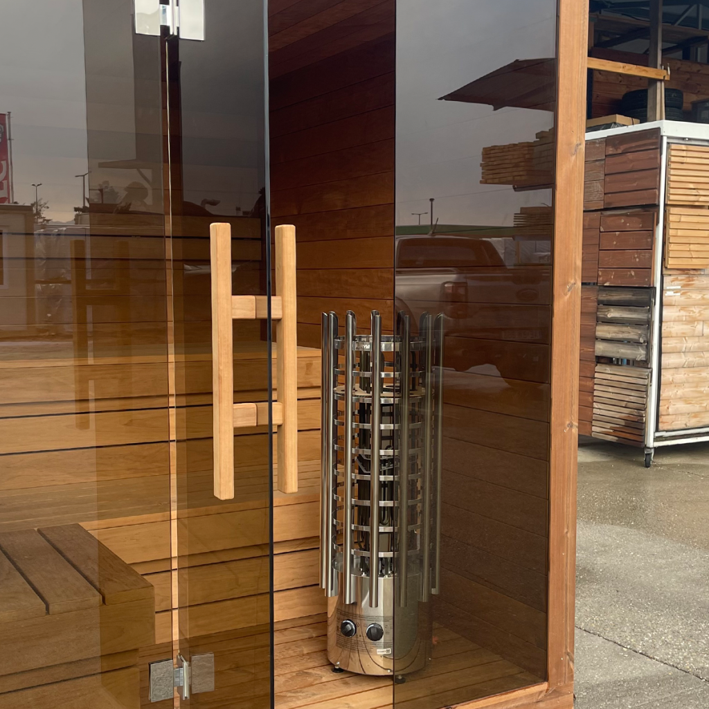 Kültéri Finn Szauna Kabin Raktárról