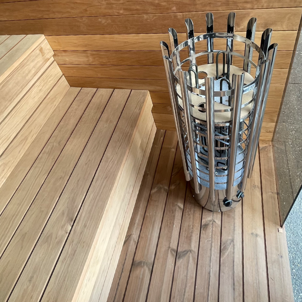 Kültéri Finn Szauna Kabin Raktárról