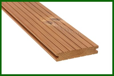 Thermowood Borovi Fenyő Teraszburkolat 26x115 mm A Minőség D30SG Profil