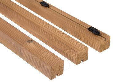 Thermowood Fenyő PaC-System® Falburkolat 26x65 mm C4J