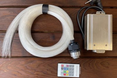 Csillagos égbolt 150 optikai szállal