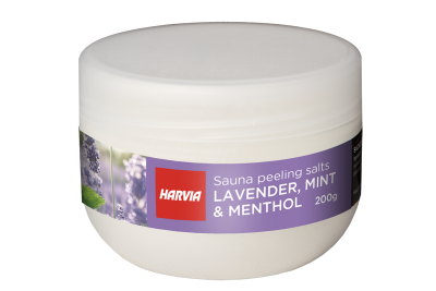 Harvia Szauna Peeling só - Levendula-Menta 200g