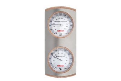 Harvia Luxus Acél Hőmérő-Páramérő