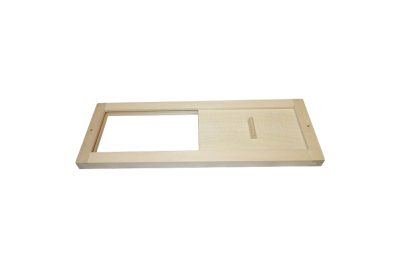 Harvia Szellőző Tolóajtó 370x125x20mm, Fenyő Kivitel