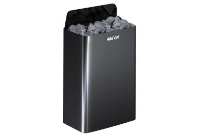 HARVIA Wall elektromos szauna kályha Vezérlés nélkül 9 kW Black