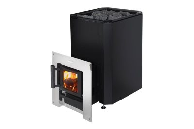 Narvi Black 20 ST Falátvezetős Fatüzelésű Szauna Kályha 8 - 20 m³