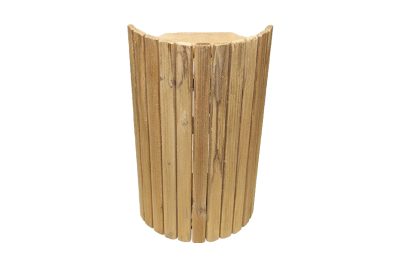 Sarok Lámpaárnyékoló Tyrol Thermowood Finn Fenyőből Függőleges Lécezéssel