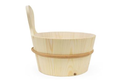 SAWO Szauna felöntő dézsa 3.5 Literes - göcsmentes borovi fából