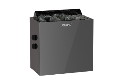 HARVIA Qubic BQ90 Black Elektromos Szauna Kályha beépített vezérléssel 9 kW